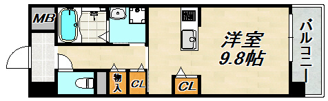 エトワール・フィックス 間取り図