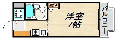 ジョイフル長田 間取り図