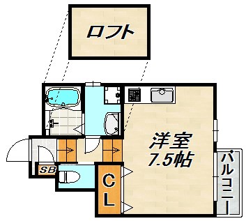あんしん潮見台 間取り図