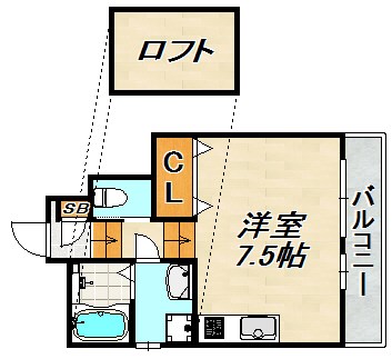 あんしん潮見台 間取り図