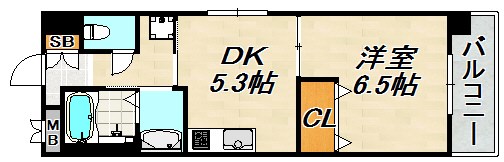 ウエストアヴェニュー 間取り図
