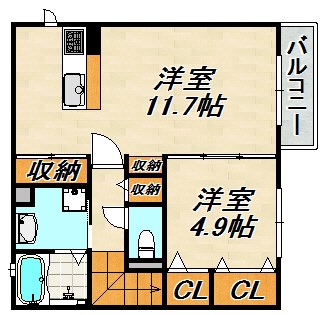 アヴェニール 間取り図