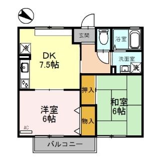 ハイツ平成 間取り図