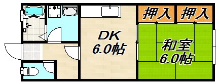 グリーンコート 間取り図