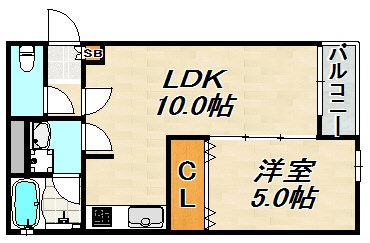 アレグリア長田 間取り図
