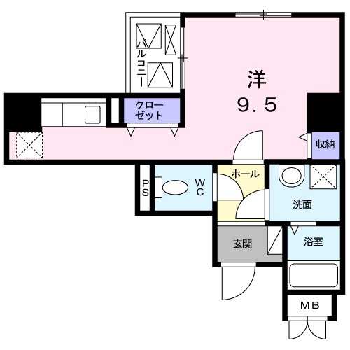 エトワール衣掛 間取り図