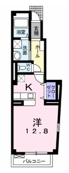 フォルテ月見山 間取り図
