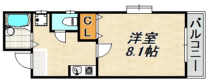 ゴールドツリー 間取り図