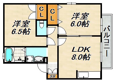 メゾン・ド・ファミーユ 間取り図