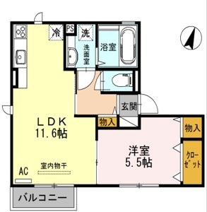 神戸6番館 間取り図
