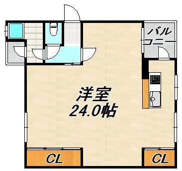 五位ノ池北ビル 間取り