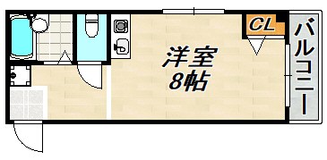 サンビレッジ板宿 間取り図
