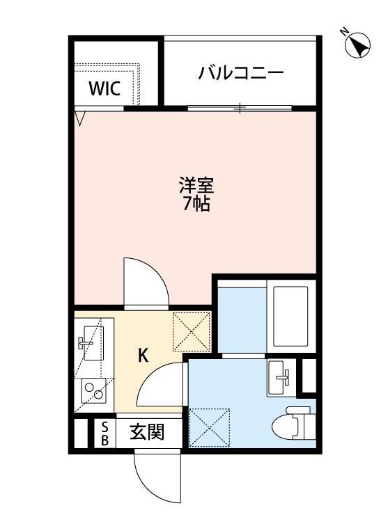 ル・レーヴKAWANISHI 間取り図