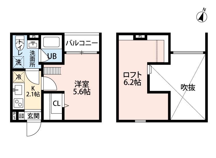 First　Gate　KOBE 間取り図