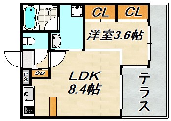 ワコーレヴィータ須磨浦通 間取り図