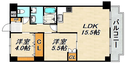 ヴィンテージコート須磨山手 間取り図