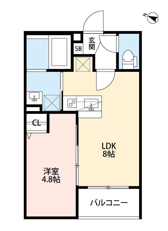 メゾン・ソレイユ 間取り図