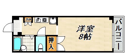 ときわ妙法寺レクラン 間取り図