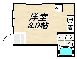 森本マンション 間取り図