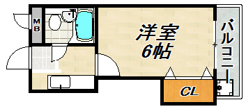 リーフ板宿 間取り図