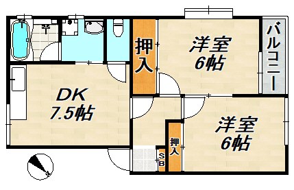 モントレ菅の台 間取り図