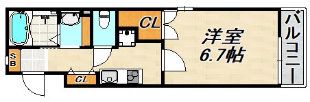 パロス月見山サウスヒル 間取り図