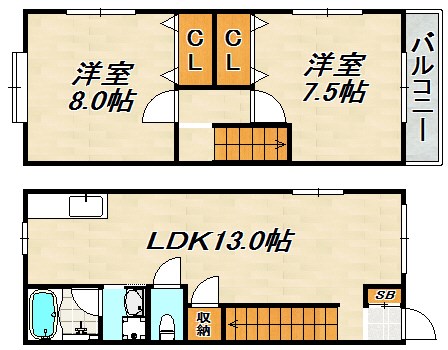 一静館 間取り図