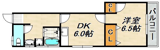 クローバーⅡ 間取り図