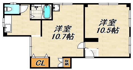 シェークスピア神戸 間取り図