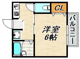 シャンブル・ドゥ・スマ 間取り図