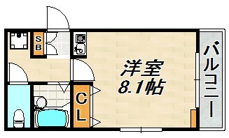 ファーストマンション 間取り図