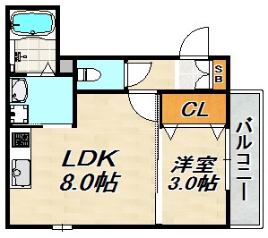 御船D-room 間取り図
