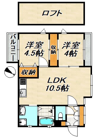 Belltree平和台 間取り図