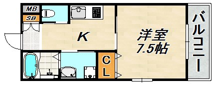 コーム須磨 間取り図