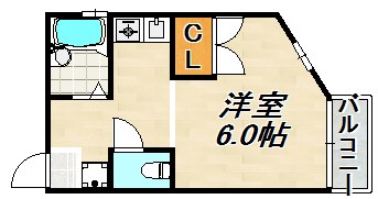 シュクレ須磨 間取り図