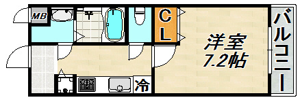 シャルマン須磨海浜公園 間取り図