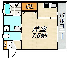 エスポワールカナヤ 間取り図