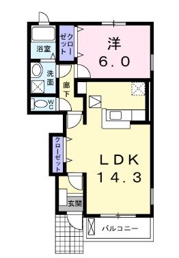 ラッフィナート・カーサ七番館 間取り図