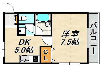 リトルバードD 間取り図