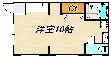 山田ハイツ 間取り図