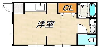 山田ハイツ 間取り図