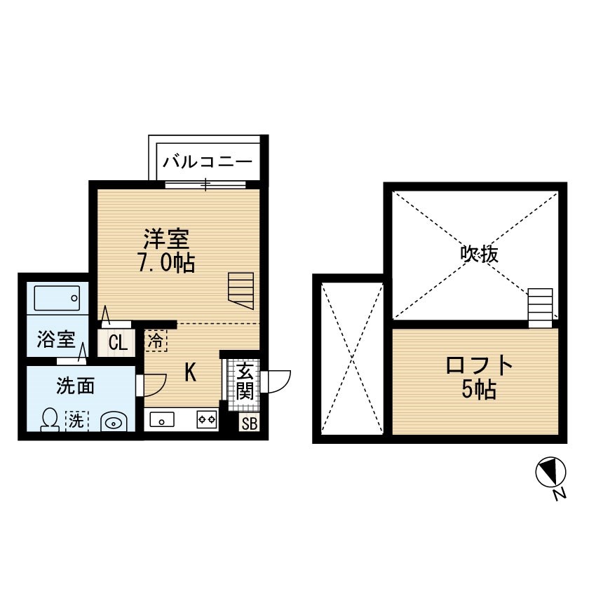 Midway hill 板宿sta 間取り図