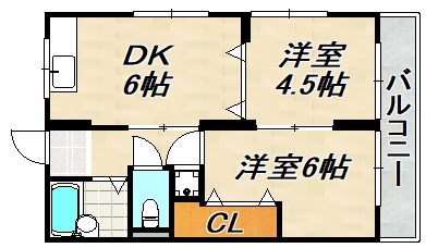グレイスハイツ大田町 間取り図