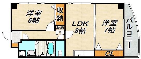 リリーフ片山町 間取り図