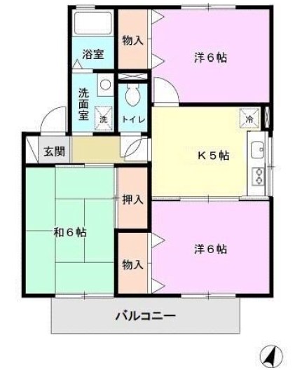 シャルマンコート 間取り