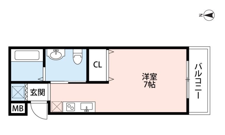 Giulia須磨浦Ⅰ 間取り図