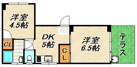 BLAN CUBE 大塚 間取り図