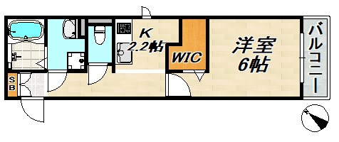 KUDOUマンション 間取り図