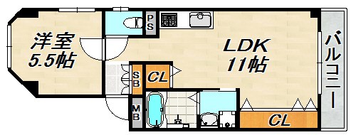 ベルメゾン 間取り図