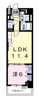 プランドールコート神戸 間取り図